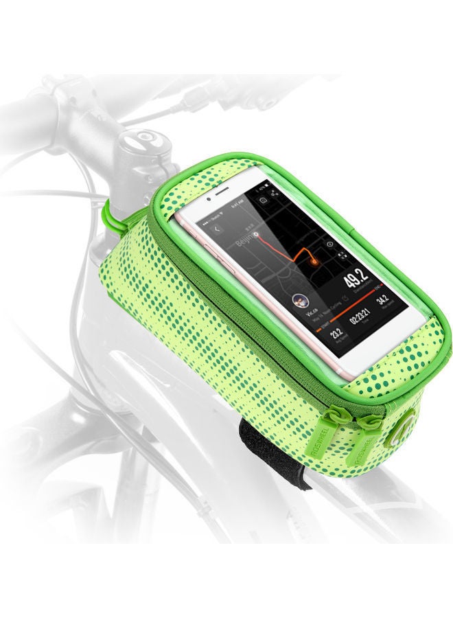 NIBEMINENT Touch Screen Waterproof Front Top Tube Bicycle Pouch - Image 1