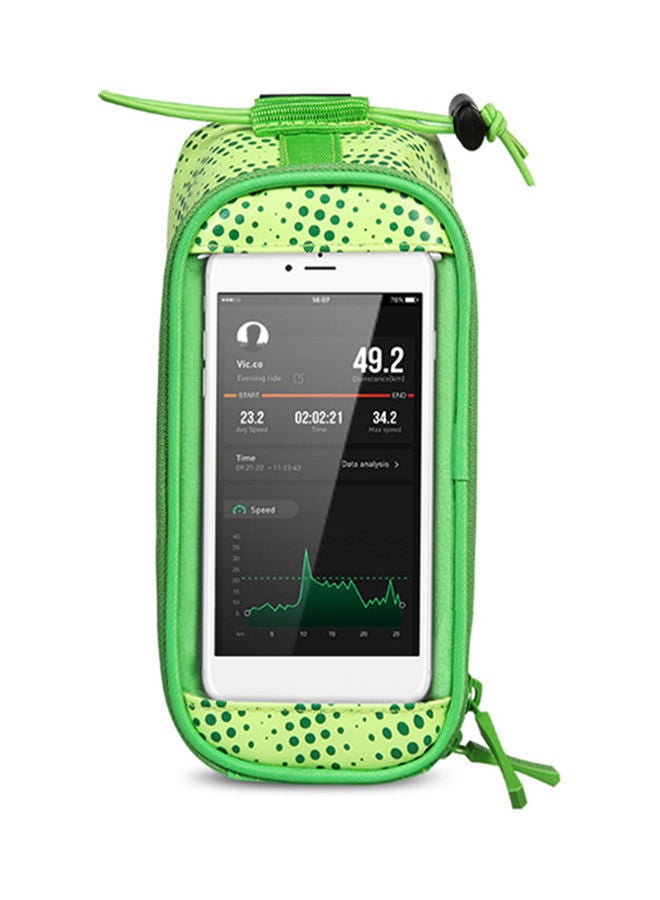 NIBEMINENT Touch Screen Waterproof Front Top Tube Bicycle Pouch - Image 2