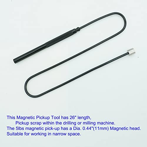 VASTOOLS Flexible Magnetic Pickup Tool Set, 2LB & 5LB, 26" Bendable Extension Magnetic Pickup, VASTOOLS - Image 5