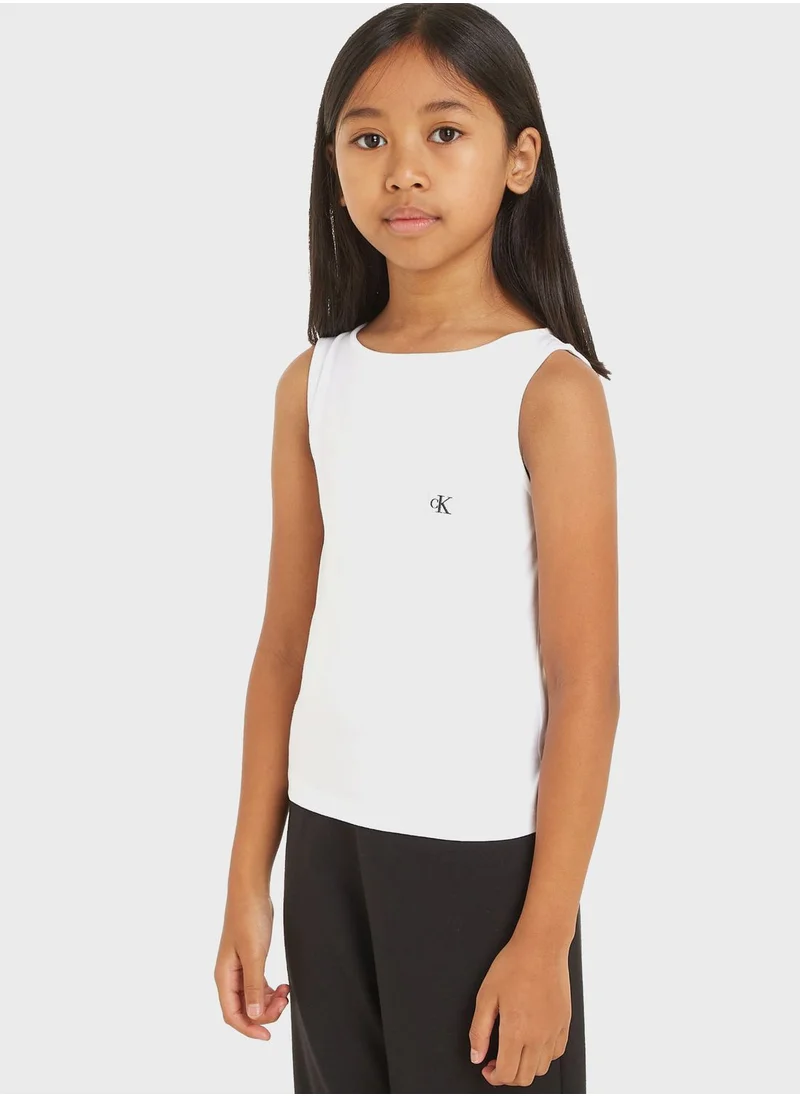 Calvin Klein Jeans Kids Logo Tank Top