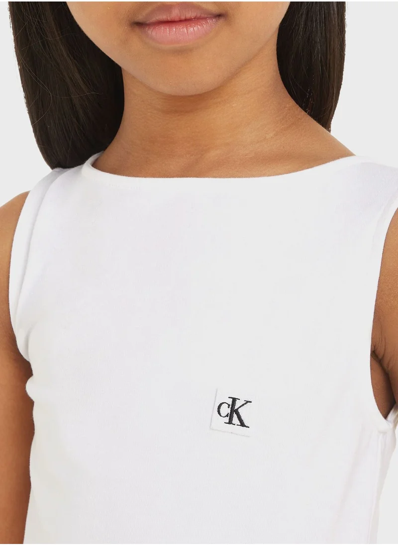 Calvin Klein Jeans Kids Logo Tank Top