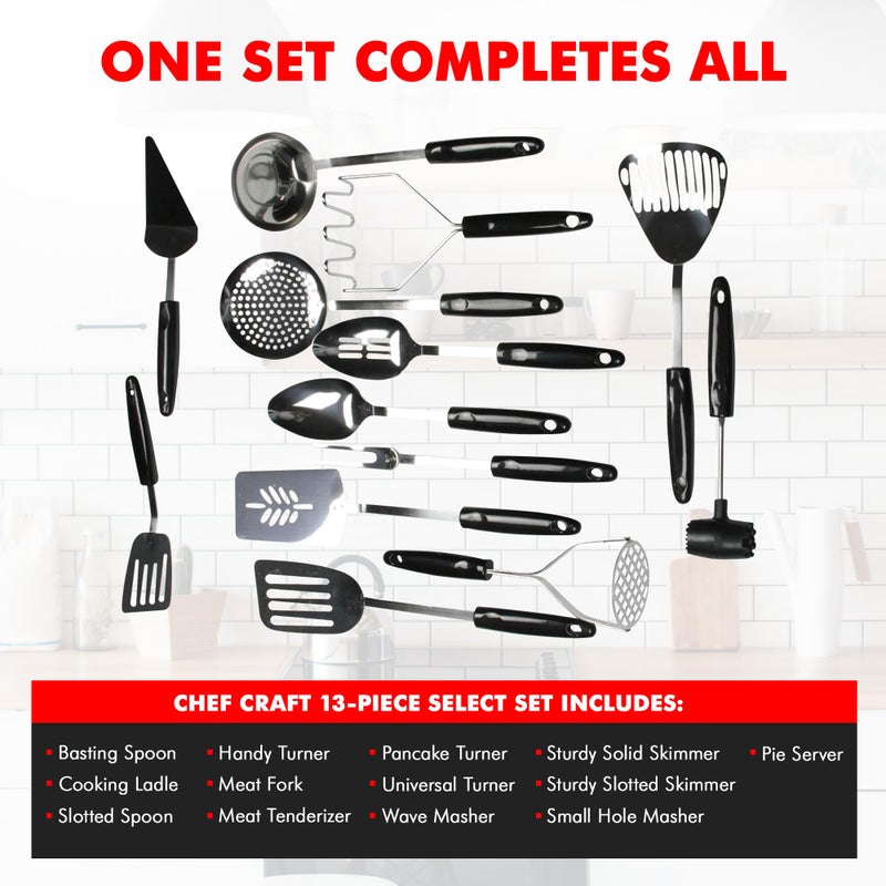 Chef Craft Select Meat Cooking Fork, 13 inch, Stainless Steel - Image 5