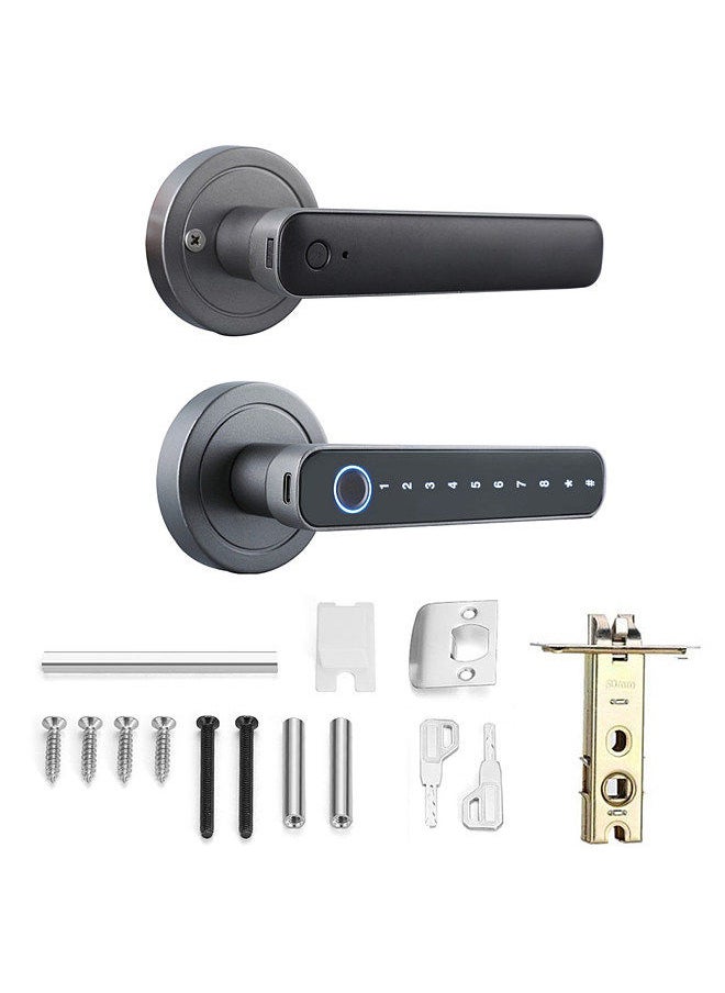 WAFU Fingerprint Door Lock 4 Unlocked Ways tuya BT Connection APP Unlock Password Unlocking for Homes Apartments