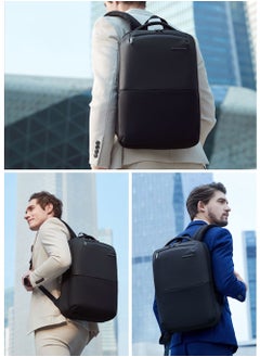 ARCTIC HUNTER Business Travel Backpack, Casual School Book Bag with Laptop and Tablet Compartment for Men, Black  - Image 2