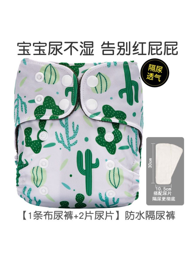 حفاضات أطفال حديثي الولادة - بنطال قطبي قطني - حلقة بول قابلة للتنفس وقابلة للغسل - بناطيل تدريب للأطفال - مقاومة للماء ومانعة للتسرب