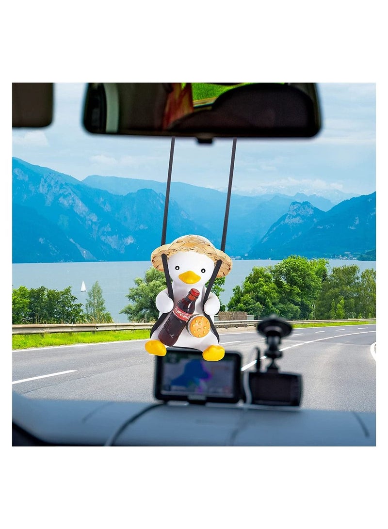 Loquat 1 Piece Swing Duck Car Pendant Interior Trim - Image 4