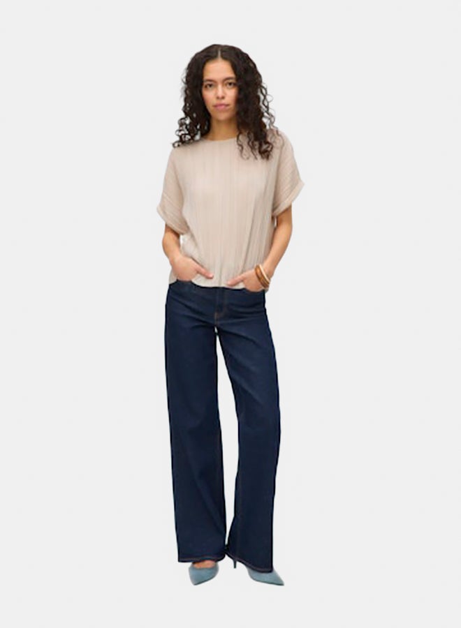 VERO MODA VERO MODA Womens Aurora Shortsleeve O-Neck T-Shirt Juniors  - Image 1