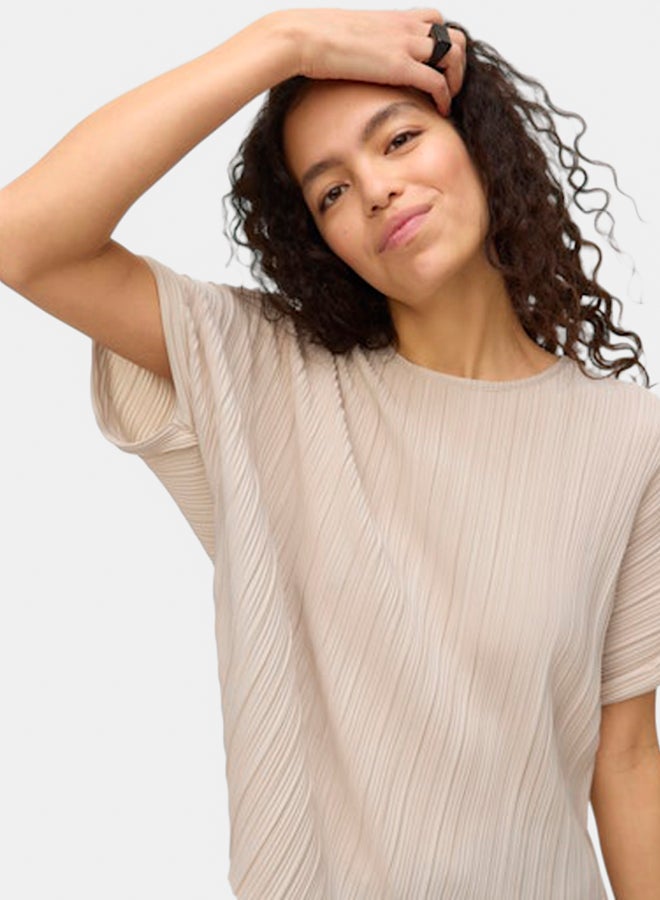 VERO MODA VERO MODA Womens Aurora Shortsleeve O-Neck T-Shirt Juniors  - Image 3