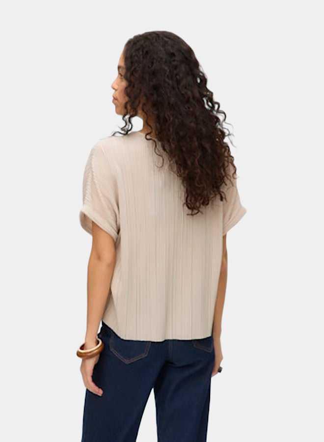 VERO MODA VERO MODA Womens Aurora Shortsleeve O-Neck T-Shirt Juniors  - Image 5