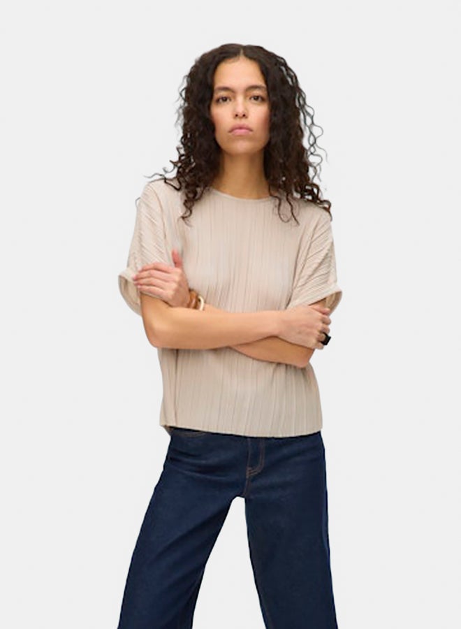 VERO MODA VERO MODA Womens Aurora Shortsleeve O-Neck T-Shirt Juniors  - Image 2