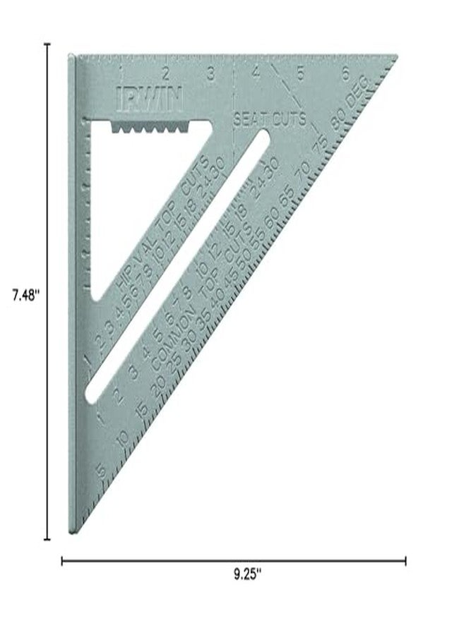 IRWIN Tools Rafter Square, Aluminum, 7-Inch (1794464) - Image 2