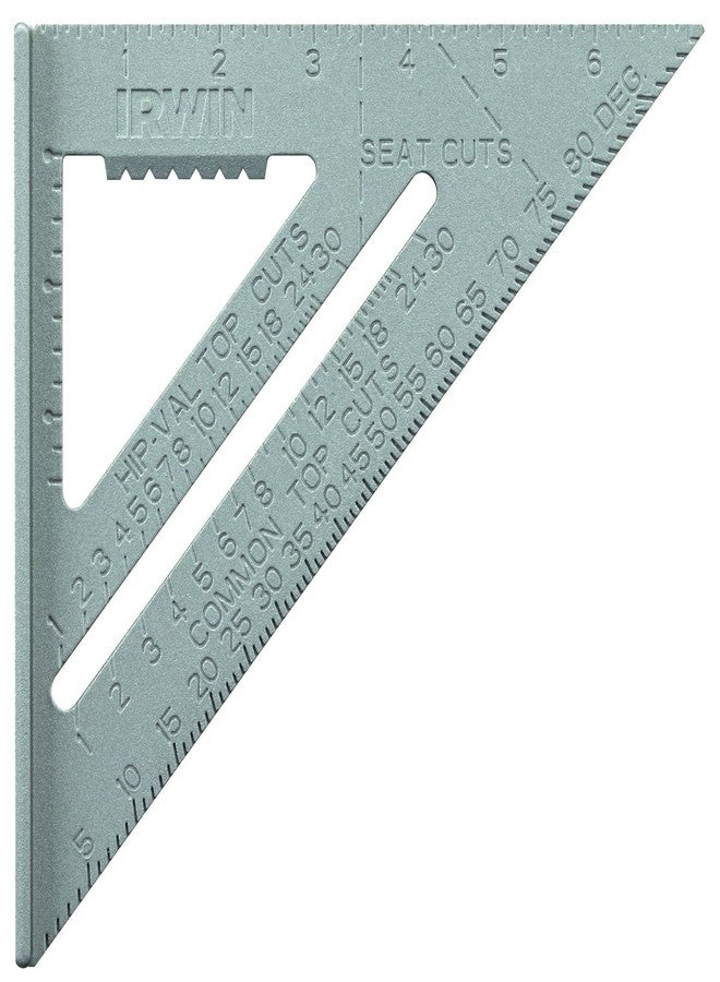 IRWIN Tools Rafter Square, Aluminum, 7-Inch (1794464) - Image 1