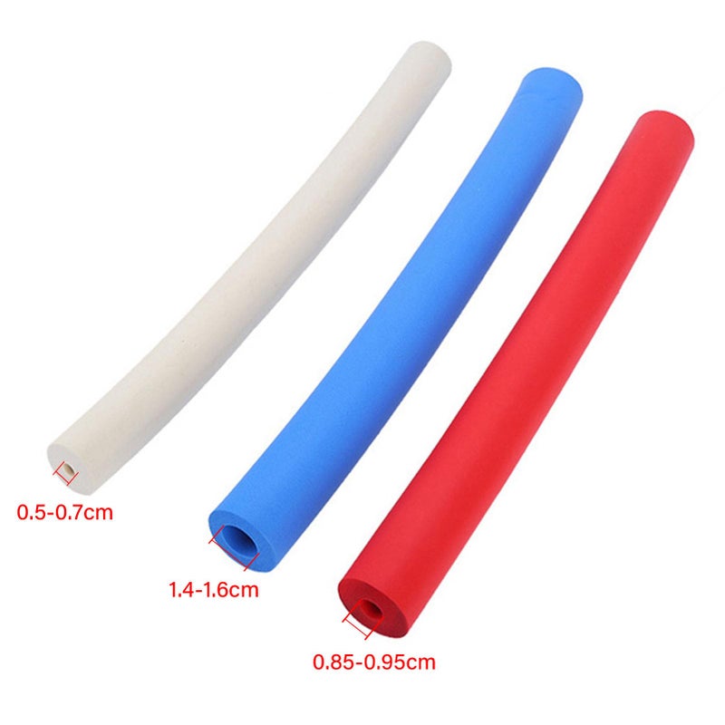 Non Slip Foam Handle Covers 6PCS Multicolor For Kitchen Utensils Pens Soft Grip Sleeves - Image 4