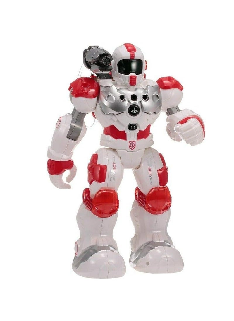Remote Control Robot Infrared with Programmable Gesture Sensing | Walking Dancing Shooting Intelligent Rc Robocop Top for Boys Girls Kids