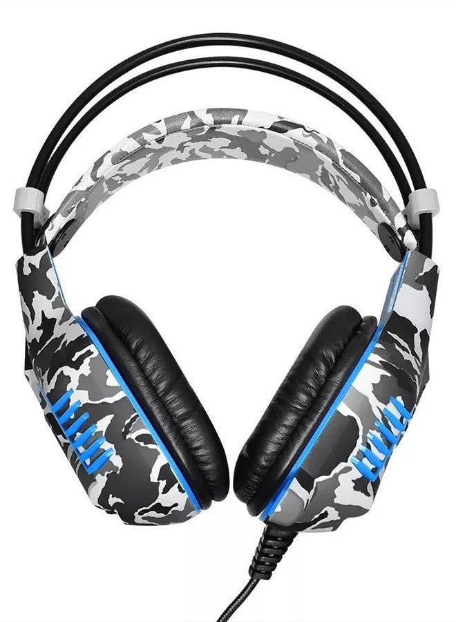 CATANES Stereo Gaming Headset GP10M Wired with Built-in Microphone and 3.5mm Jack for Mobile, PS4, and Multi-Platform Gaming -  Camouflage  - Image 2