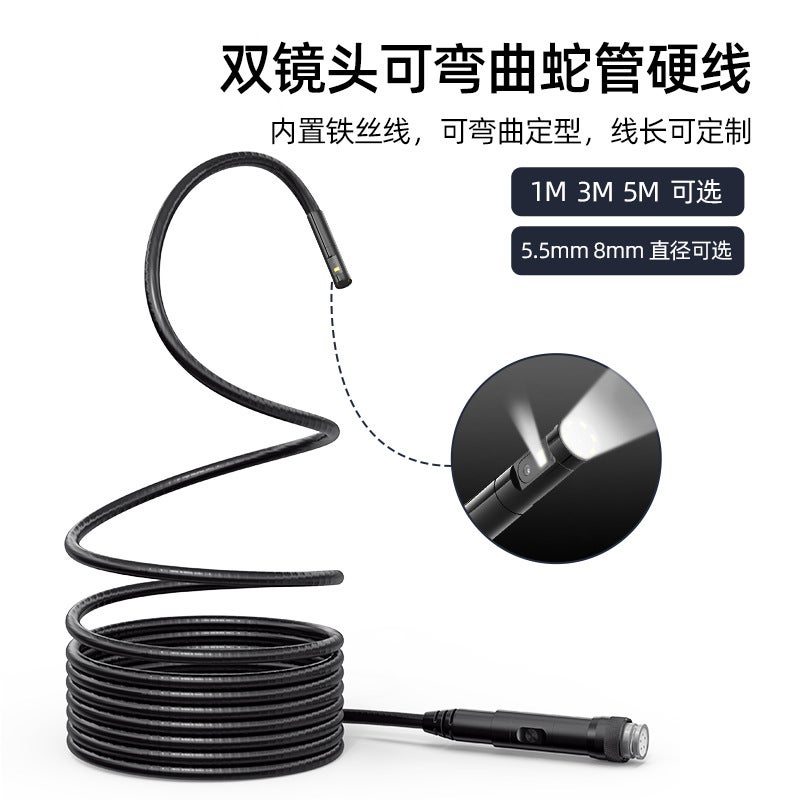 تايشيلانغ NTS430 HD كشاف صناعي محمول مزدوج العدسة مقاوم للماء لكشف أنابيب السيارات HD - Image 5