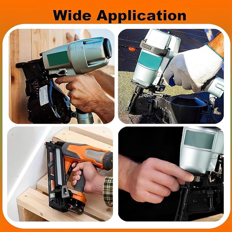 350mm 450mm Air Pneumatic Hammer Chisel Set Round Collar Flat Point Concrete Tile Chisels - Image 4