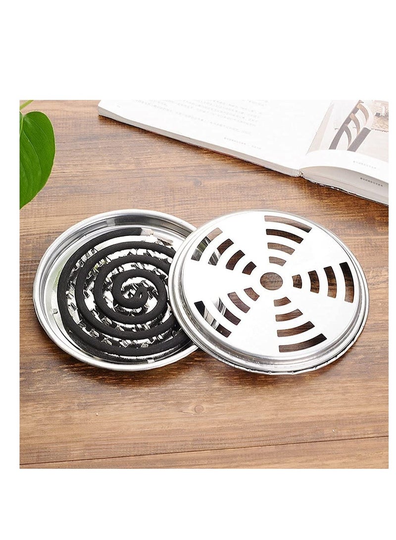 Excefore Mosquito Coil Holder with Cover (Pack of 4) - Image 1