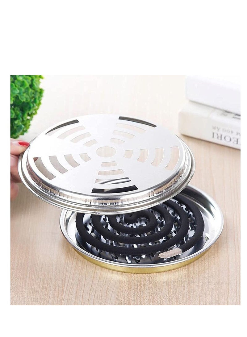 Excefore Mosquito Coil Holder with Cover (Pack of 4) - Image 2