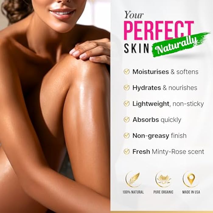 SELFWISE Organic Vitamin E Oil for Scars, Stretch Marks Removal, Wrinkles & Cellulite - Scar Away Treatment Bio Oil with Castor, Rosehip, Jojoba, Almond - Hydrating & Moisturizing Skincare - Face & Body Oil - Image 4