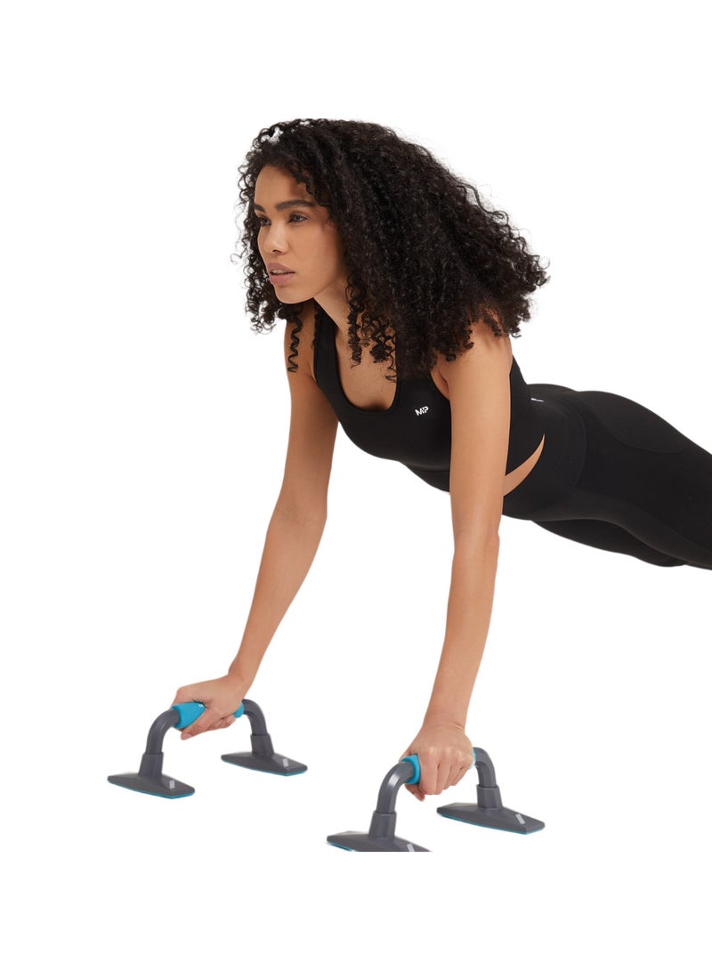 Myprotein Parallettes – Advanced Exercise Tools For Upper Body Strengthening And Performance Improvement -Gray - Image 5
