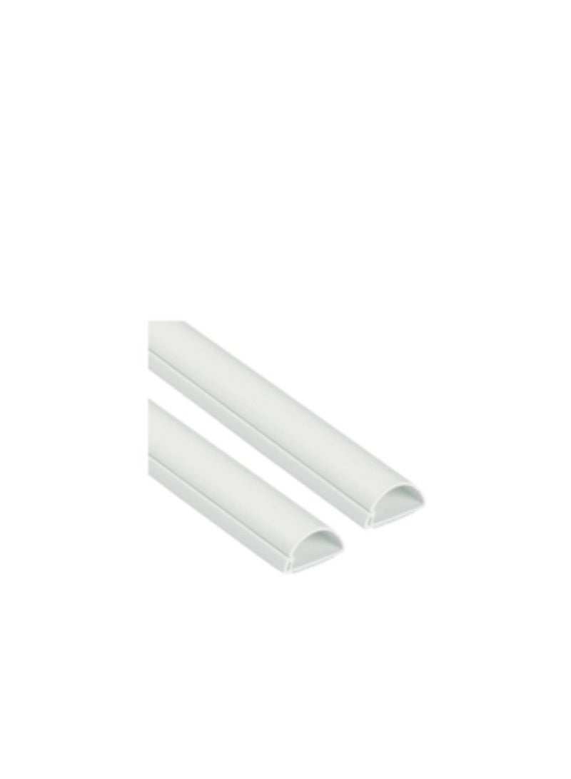 KNP KNP PVC Floor Trunking is designed for efficient cable management in tight spaces with a slim profile of 10mm in width and 35mm in height.  - Image 2