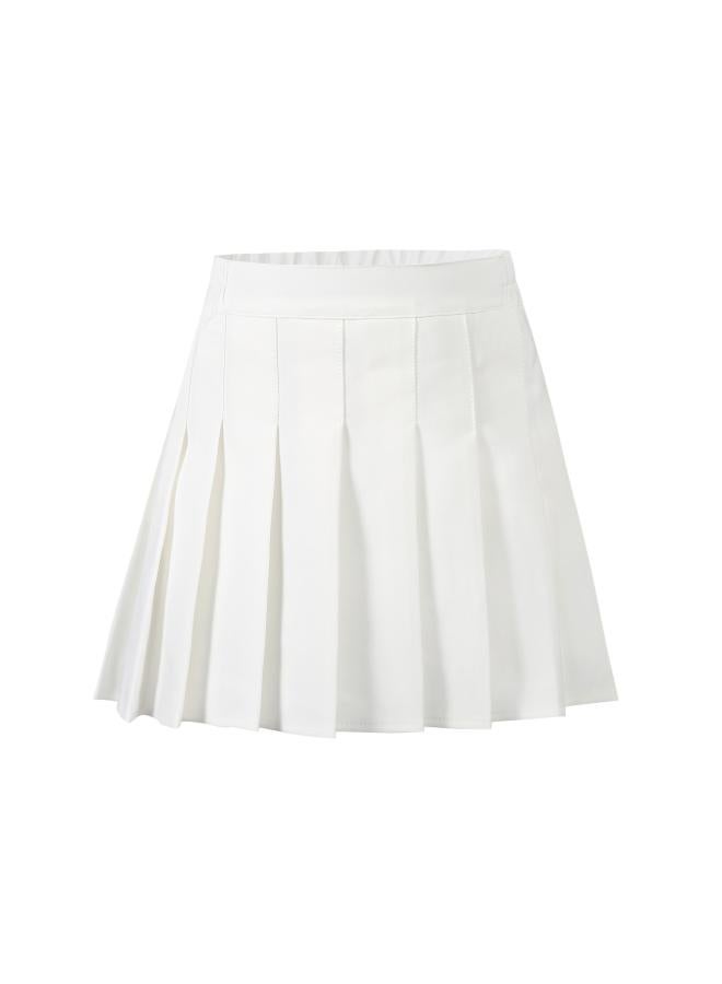 Girl's Skirt Children's Wear Summer New Arrival Culottes Korean Style Four Seasons Skirt Children's Pleated Skirt Girl's Trendy Short Skirt 