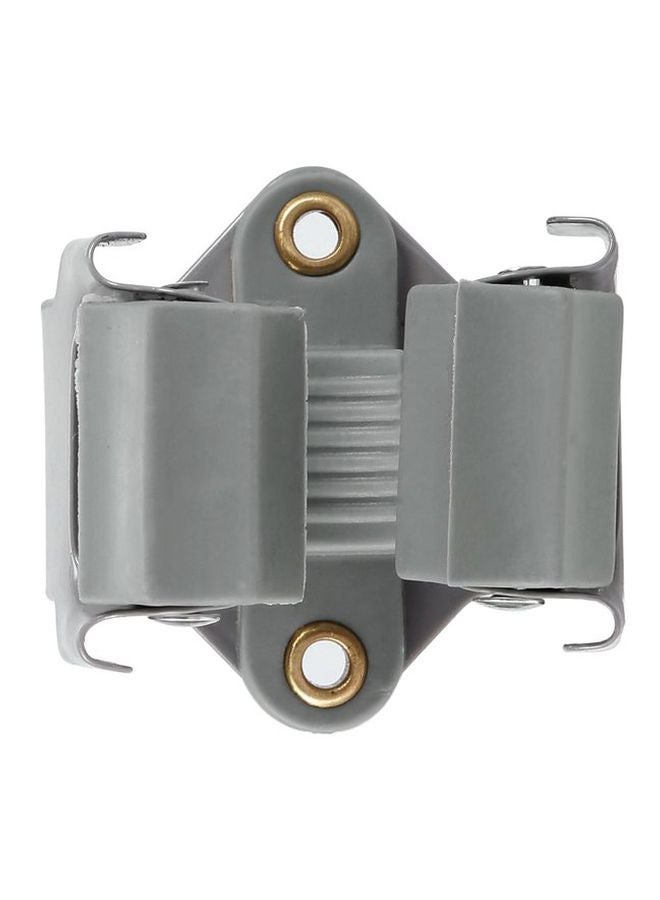 NIBEMINENT 5-Piece Mop Broom Holder Grey 5x5x4.7cm - Image 5