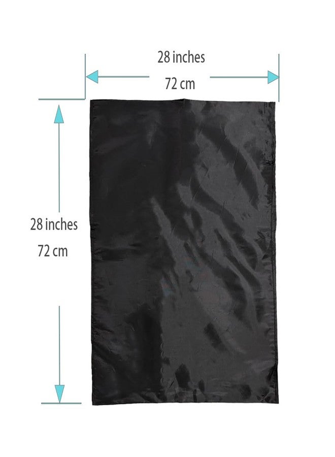 ZipSeven Patient Slide Sheet for Transfer Aid, Bed Mobility Sliding Draw Sheet for Elderly, Cars and Vehicles, Black, Small - Image 2