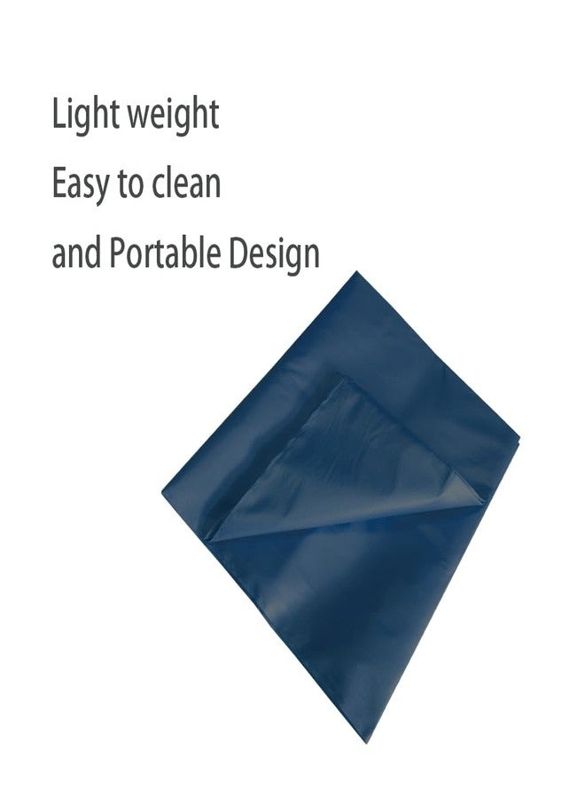 ZipSeven Patient Slide Sheet for Transfer Aid, Bed Mobility Sliding Draw Sheet for Elderly, Cars and Vehicles, Black, Small - Image 3