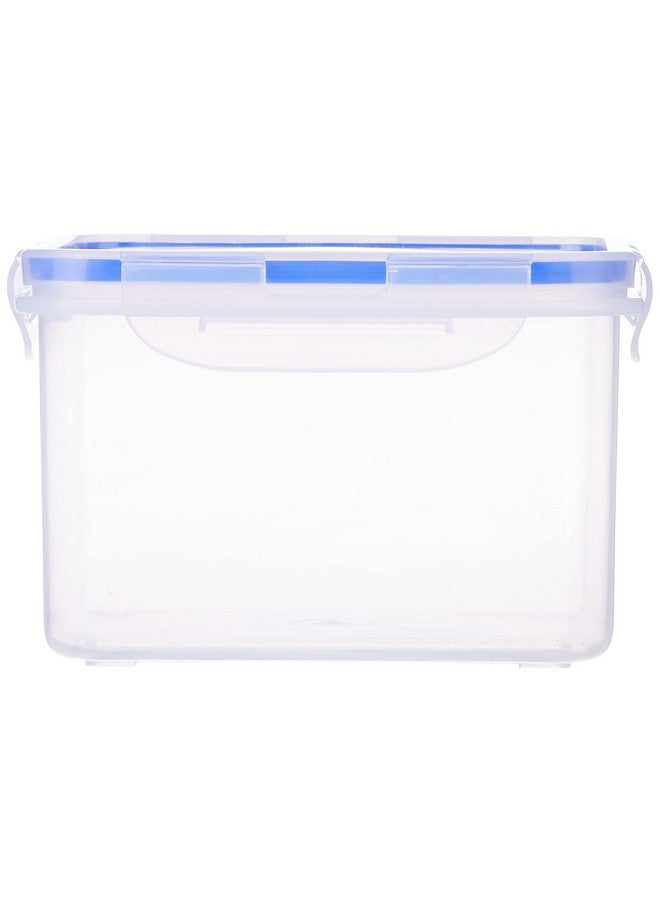 Aristo Aristo Lock & Fresh 202 Plastic Storage Container For Storing grains, pulses, rice, wheat etc - 1500 ML, Transparent Clear, large (LOCK&FRESH202) (15.5 x 15.5 x 10cm) - Image 2