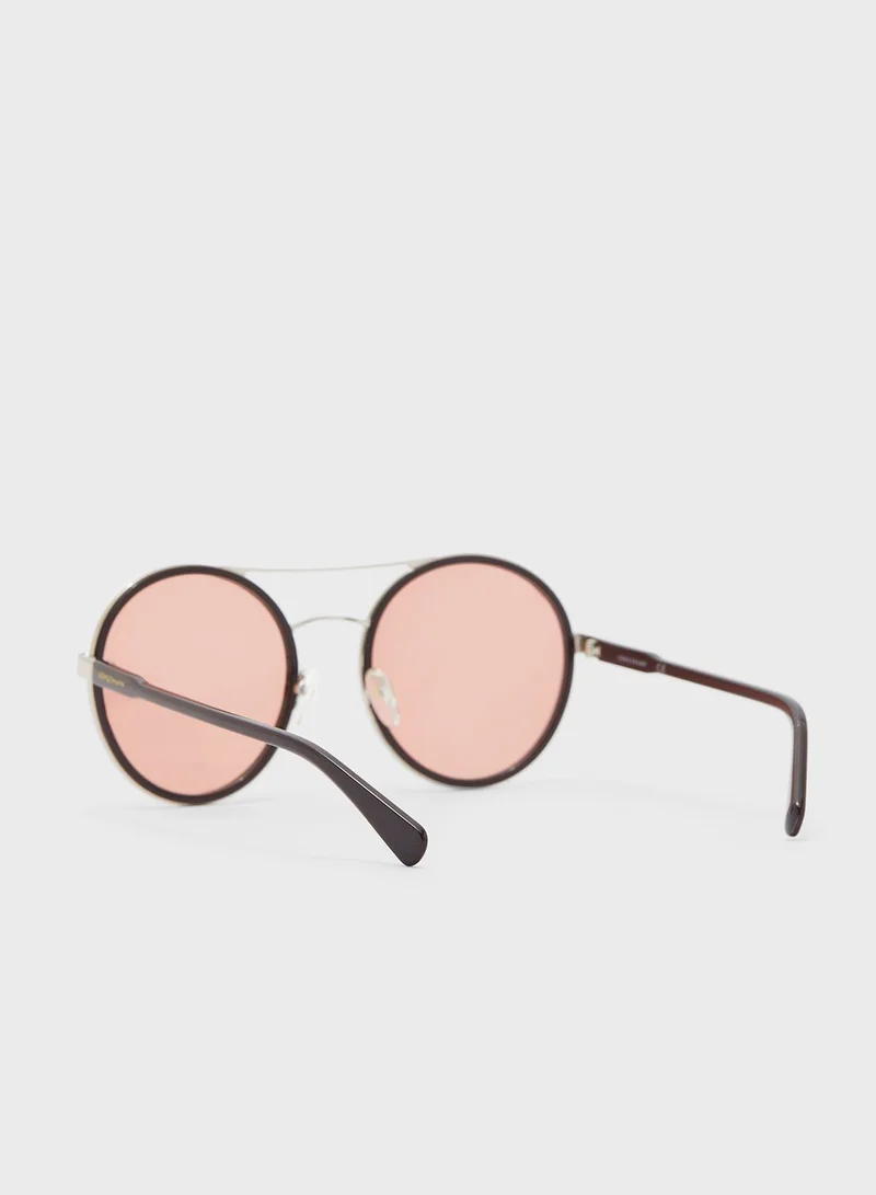 Longchamp Lo631S Round Sunglasses
