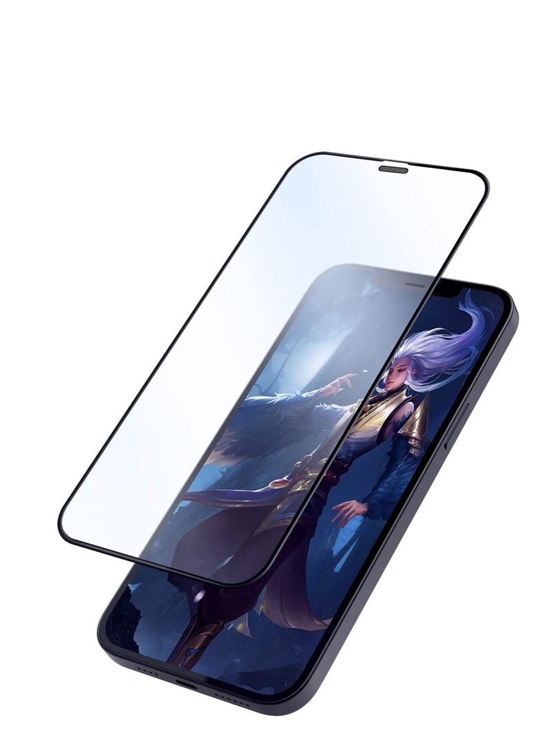 Nillkin FogMirror Full Coverage Matte Tempered Glass Screen Protector 0.33mm  2.5D Apple iPhone 12 Pro Max-Black