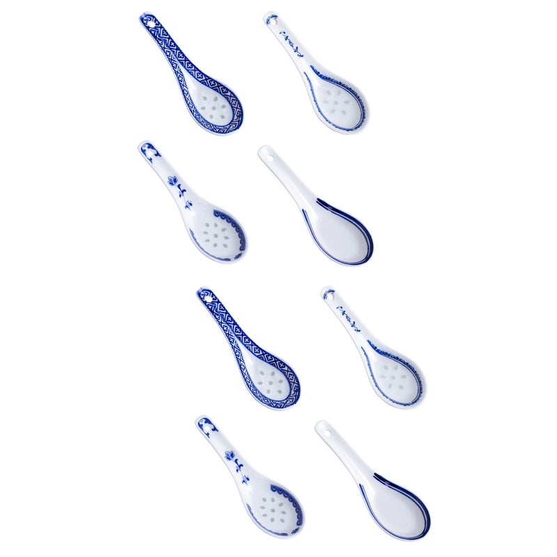 🍳 5 ملاعق سيراميك متعددة الوظائف على الطراز الصيني - Image 1