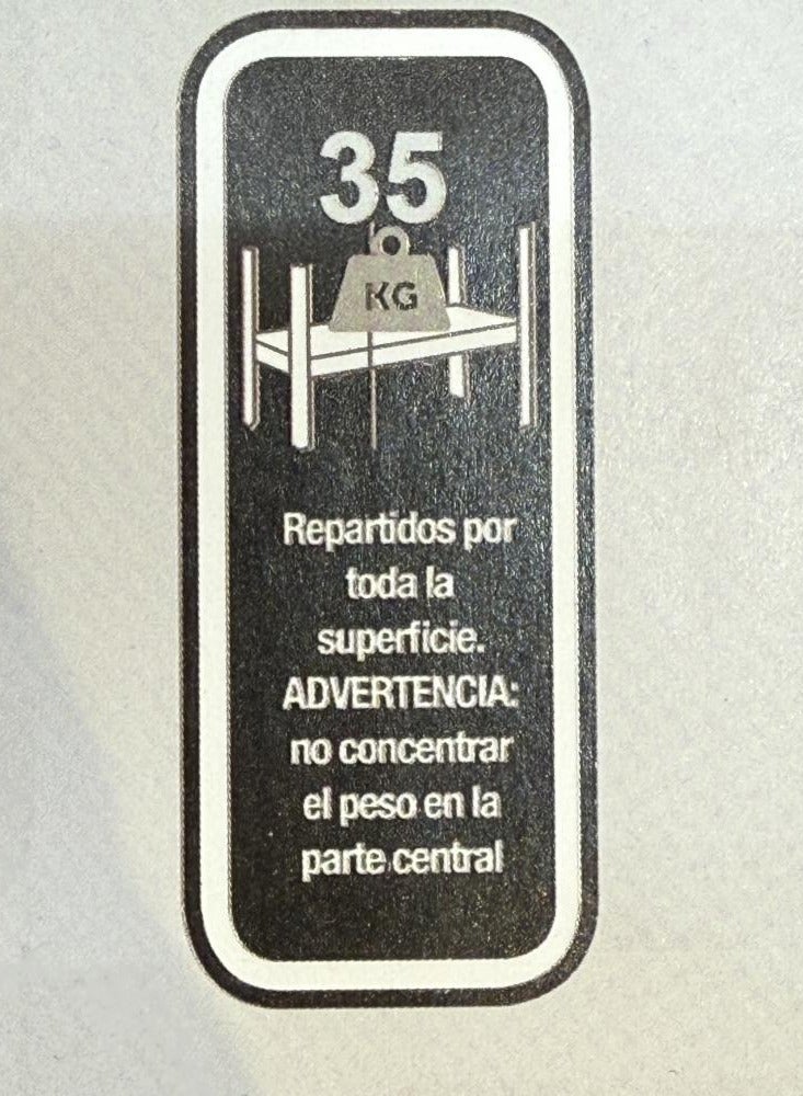 إستلو رف بلاستيك Estilo بمقاسات مختلفة - Image 4