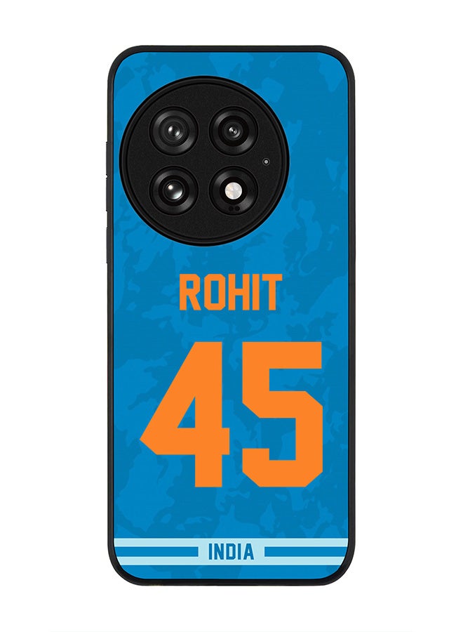 Stylizedd For OnePlus 13 5G Case,Slim fit Camera Protection, Shockproof Thin Phone cover  - India Rohit Sharma, Jersey No 45 - Image 1