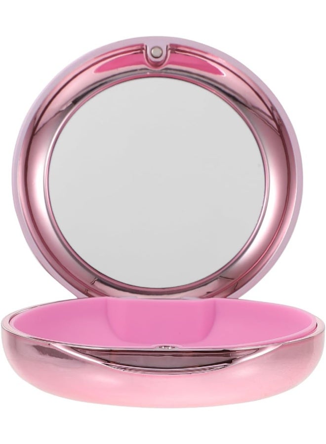 Healifty Portable Dental Retainer Box Dental Braces Case Practical Invisible Denture Case Dental Mouth Guard Case With Mirror Oral Care Box ( Rose Gold ), 8.7X2.7Cm, (Dgee10L45J14Vmrttb7Ah3) - Image 1