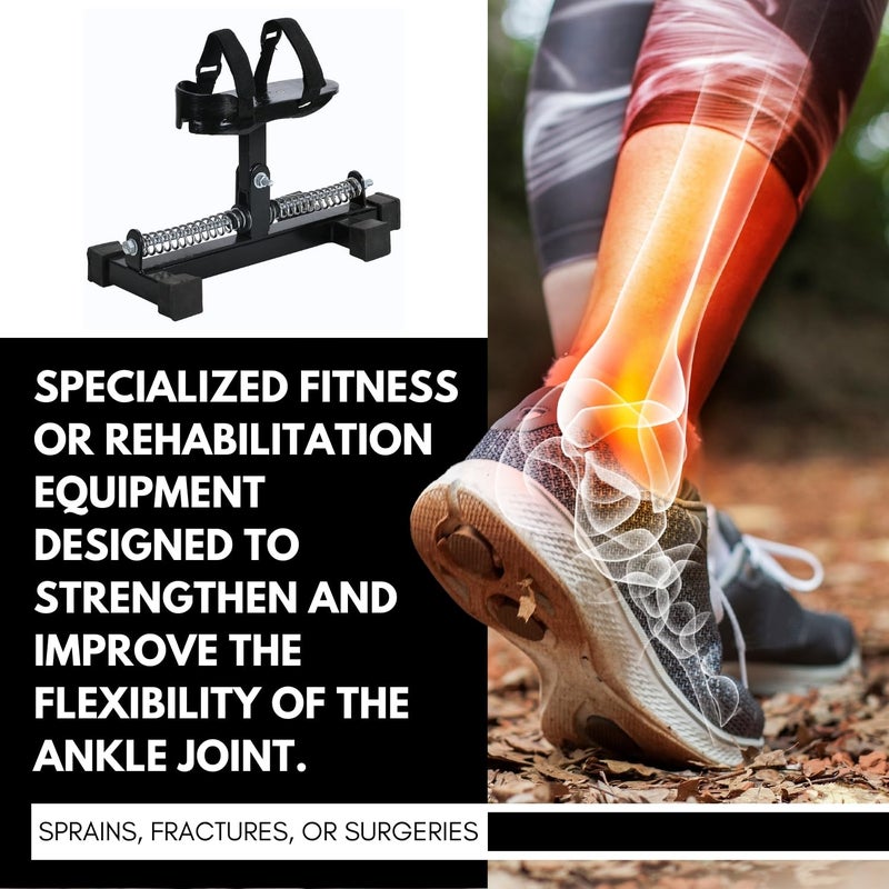 Physiogears Ankle and Heel Exerciser Physiotherapy Equipment for Physiotherapy Use (Ankle Iron) - Image 2
