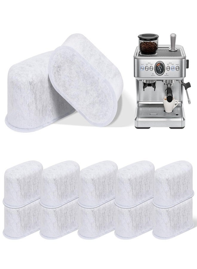 GreeSuit 12 Pack Charcoal Water Filters Replacement Compatible with Chefman Crema Supreme Espresso Machine, Coffee Maker Accessories - Image 1