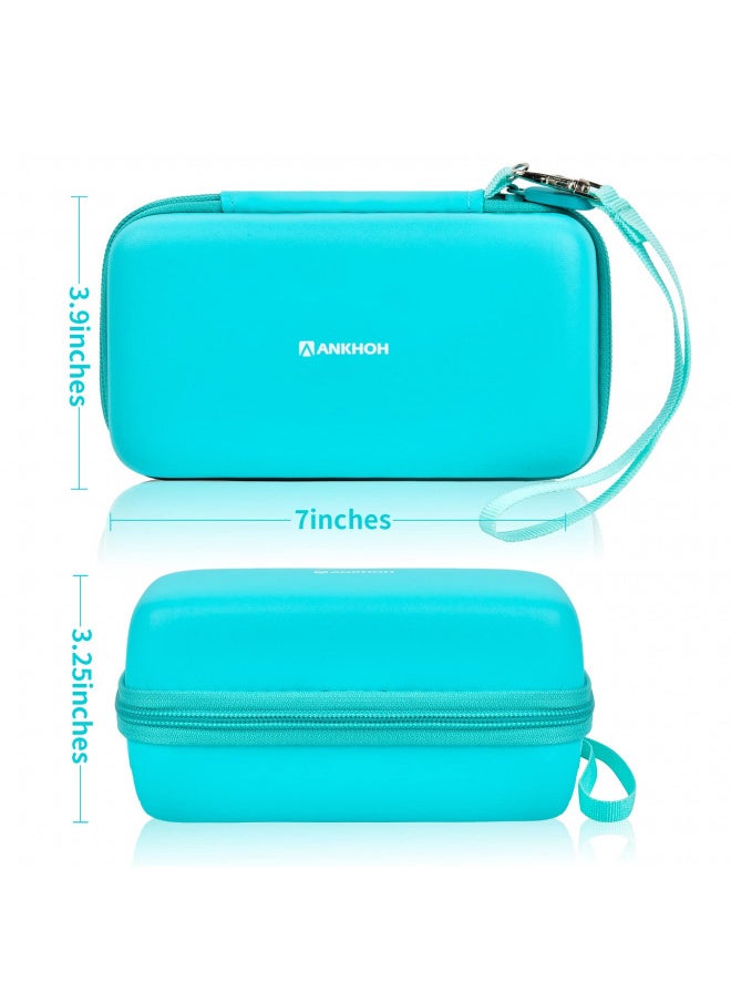 ANKHOH ANKHOH Case Compatible with 3Doodler Start+ Essentials (2023) for 3D Pen Set for Kids, Storage Organizer Holder for Printing Filament Refill and Micro-USB Charger, All Green-Bag Only  - Image 5