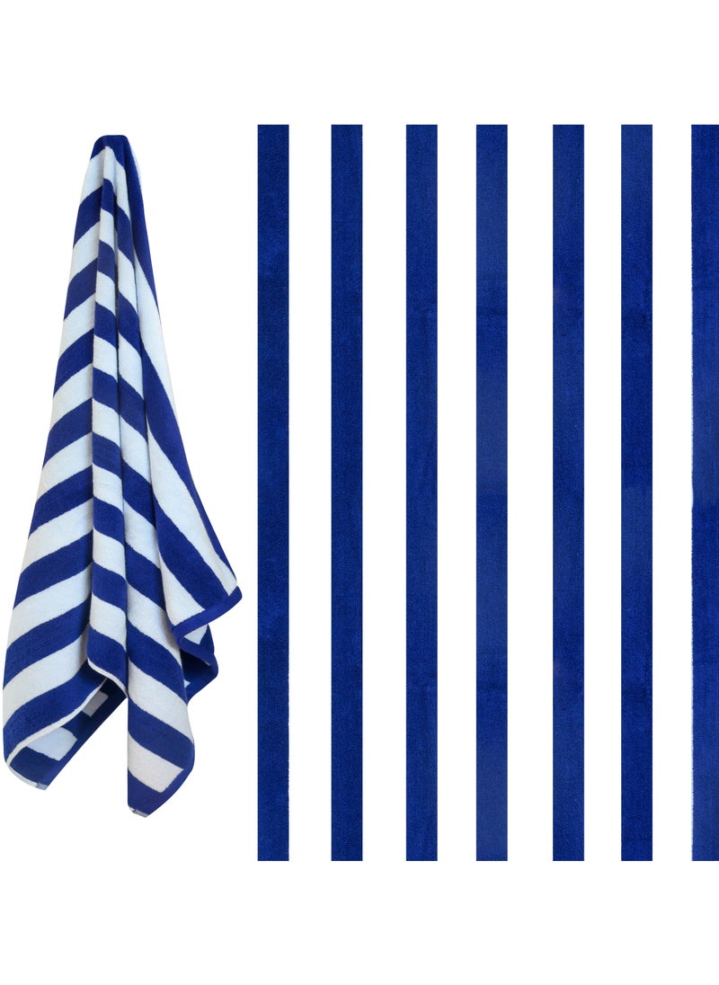 2-Pieces Oversized Beach Towels Extra Large 100% Cotton Summer Pool Cabana Stripe Highly Absorbent And Soft Towel - pzsku/Z03CB2AB7009A27450B76Z/45/_/1739983011/a3b8efd5-7347-4601-bd01-8019b653144a