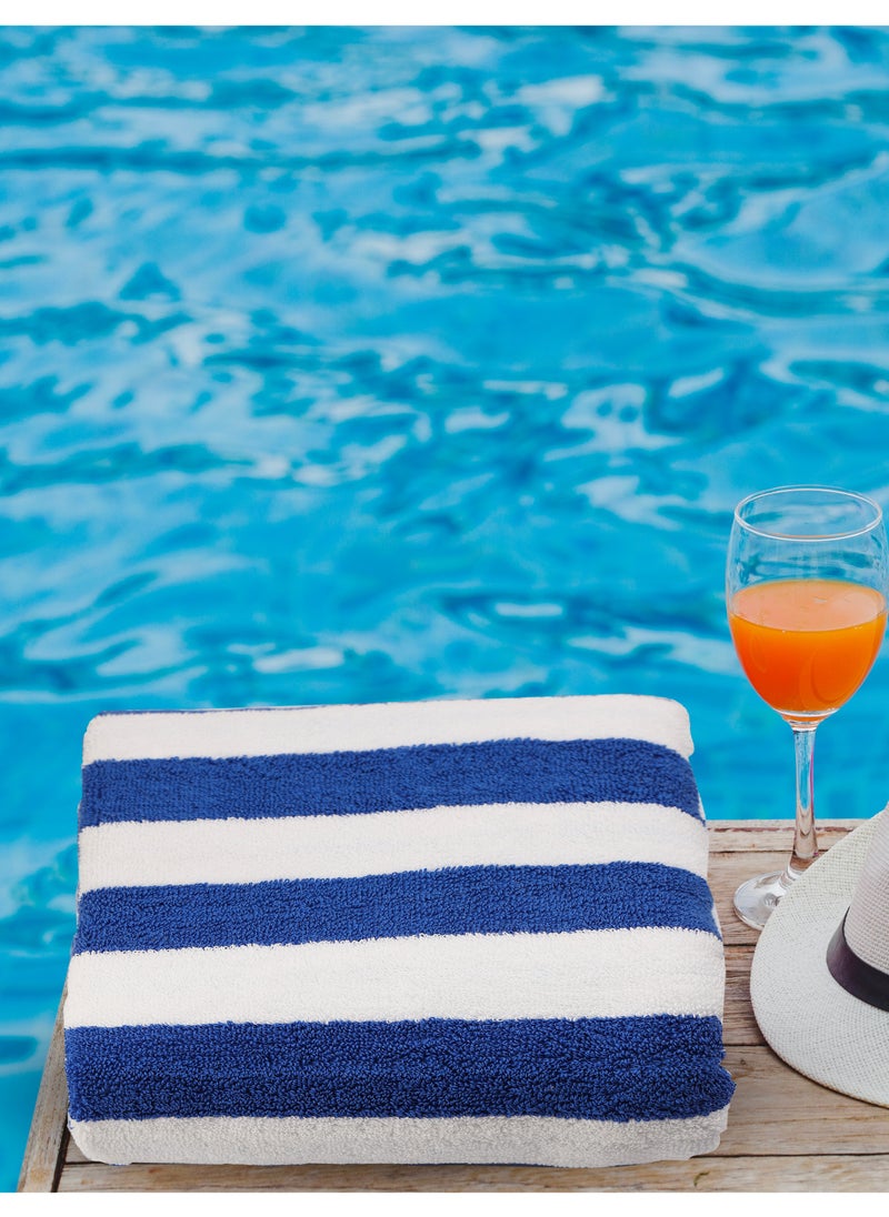 2-Pieces Oversized Beach Towels Extra Large 100% Cotton Summer Pool Cabana Stripe Highly Absorbent And Soft Towel - pzsku/Z03CB2AB7009A27450B76Z/45/_/1739983023/8838f339-a388-498f-804f-eaef0ee46ac6