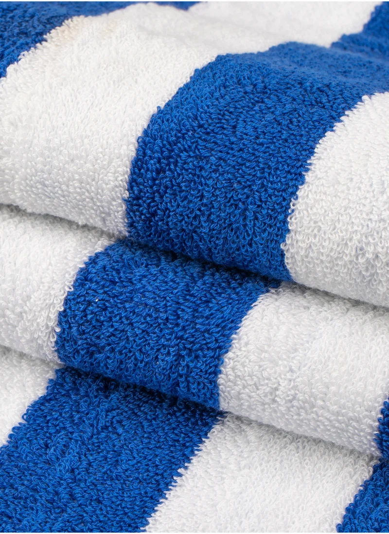 Bliss Casa 2-Pieces Oversized Beach Towels Extra Large 100% Cotton Summer Pool Cabana Stripe Highly Absorbent And Soft Towel
