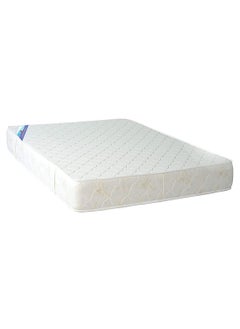 AL WADI FURNITURE King Size Medicated Mattress, Comfort Back Support, Reversible Use Option, Polyester Fabric, 180W x 210L x 20H cm - White  - Image 1