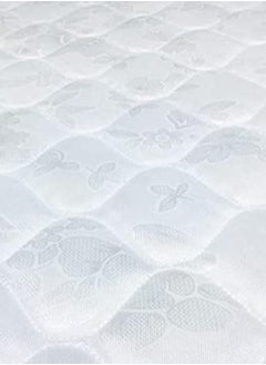 AL WADI FURNITURE King Size Medicated Mattress, Comfort Back Support, Reversible Use Option, Polyester Fabric, 180W x 210L x 20H cm - White  - Image 5