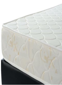 AL WADI FURNITURE King Size Medicated Mattress, Comfort Back Support, Reversible Use Option, Polyester Fabric, 180W x 210L x 20H cm - White  - Image 3