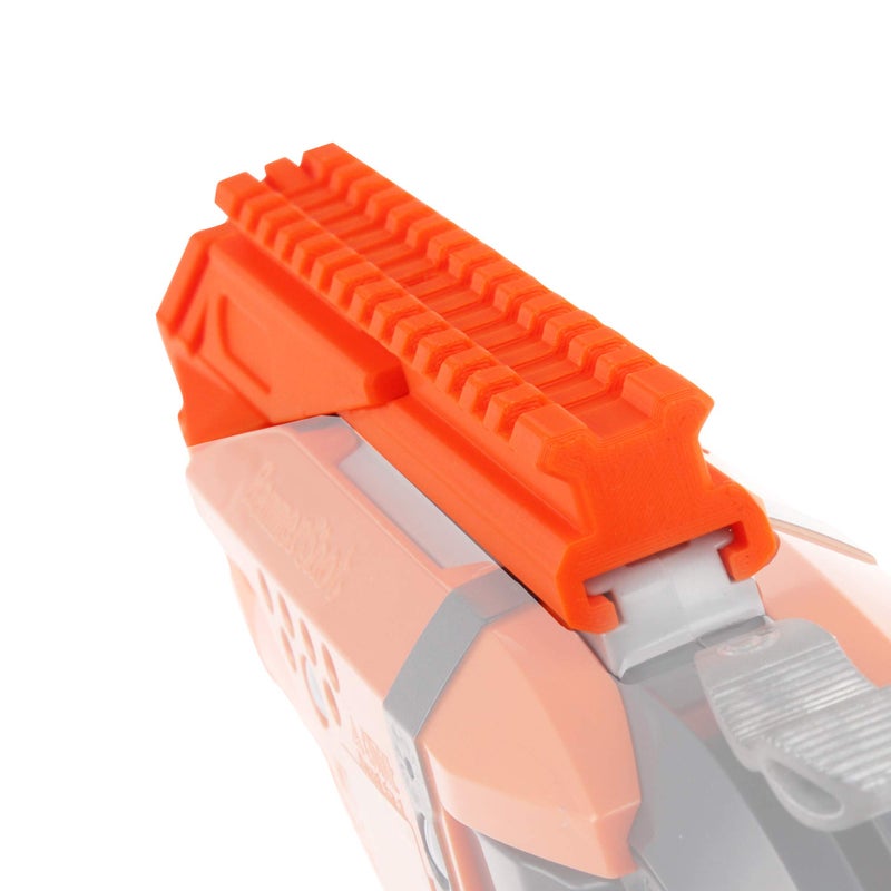 WORKER NO.217 Mod Kit for Nerf Hammershot Attachments Decor Color Orange - Image 5