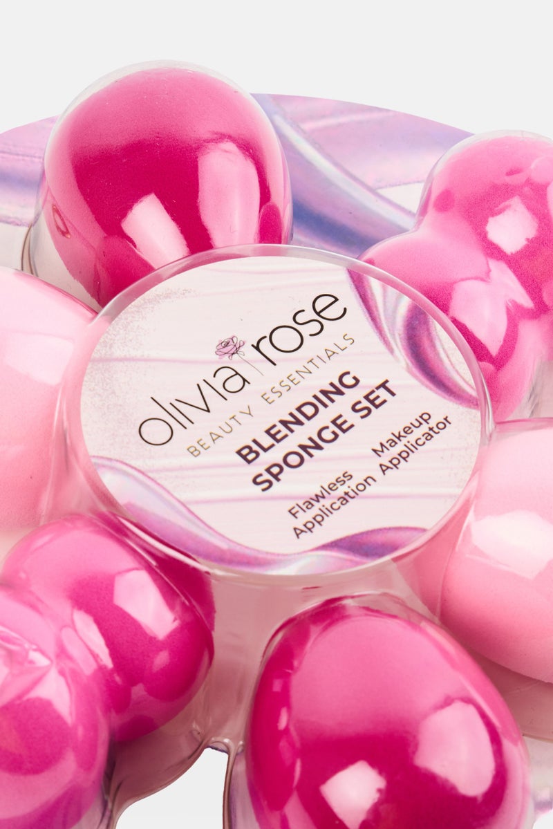 Olivia Rose 6 Pieces Blending Sponge Set, Multiclolor - Image 3