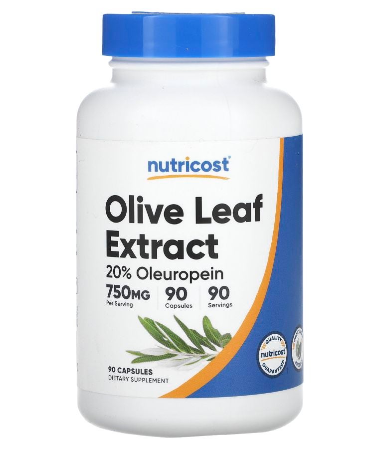 Olive Leaf Extract 750 mg 90 Capsules