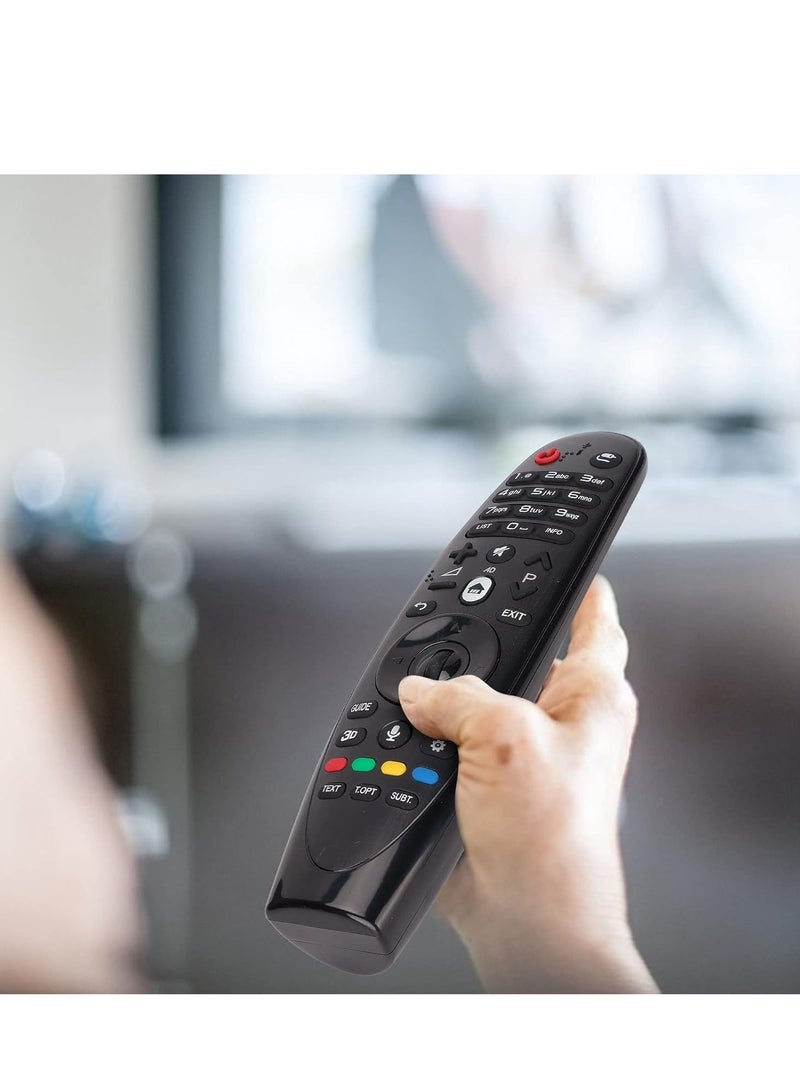 PopZa New Remote Control Compatible with LG Magic Motion 3D Smart TV AN-MR400 AN-MR400G AN-MR650 AN-MR650G with battery - Image 3